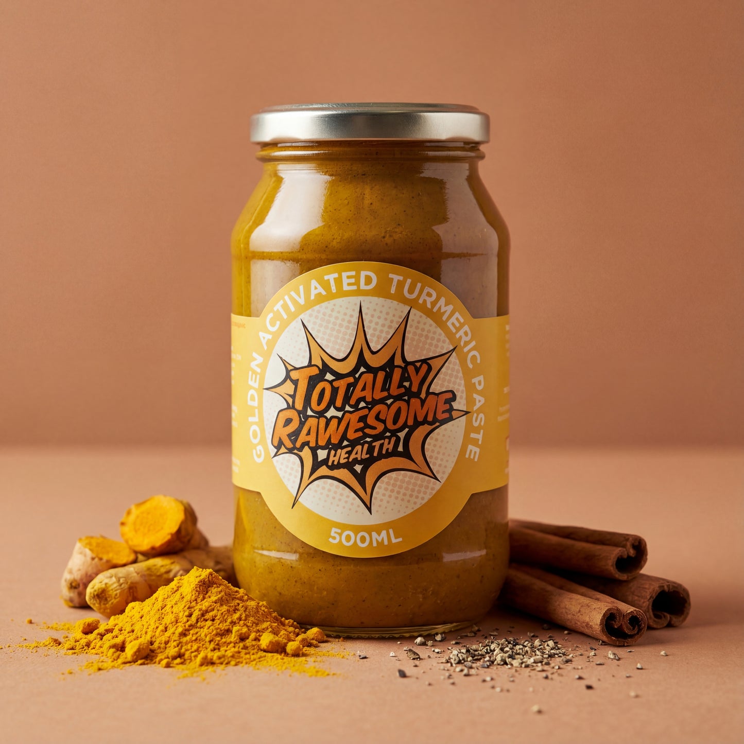 Golden Activated Organic Turmeric Paste